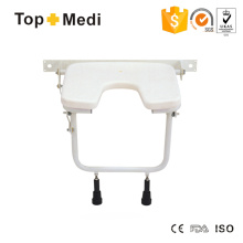 Silla de ducha de baño con asiento en forma de U de Topmedi para Disabale